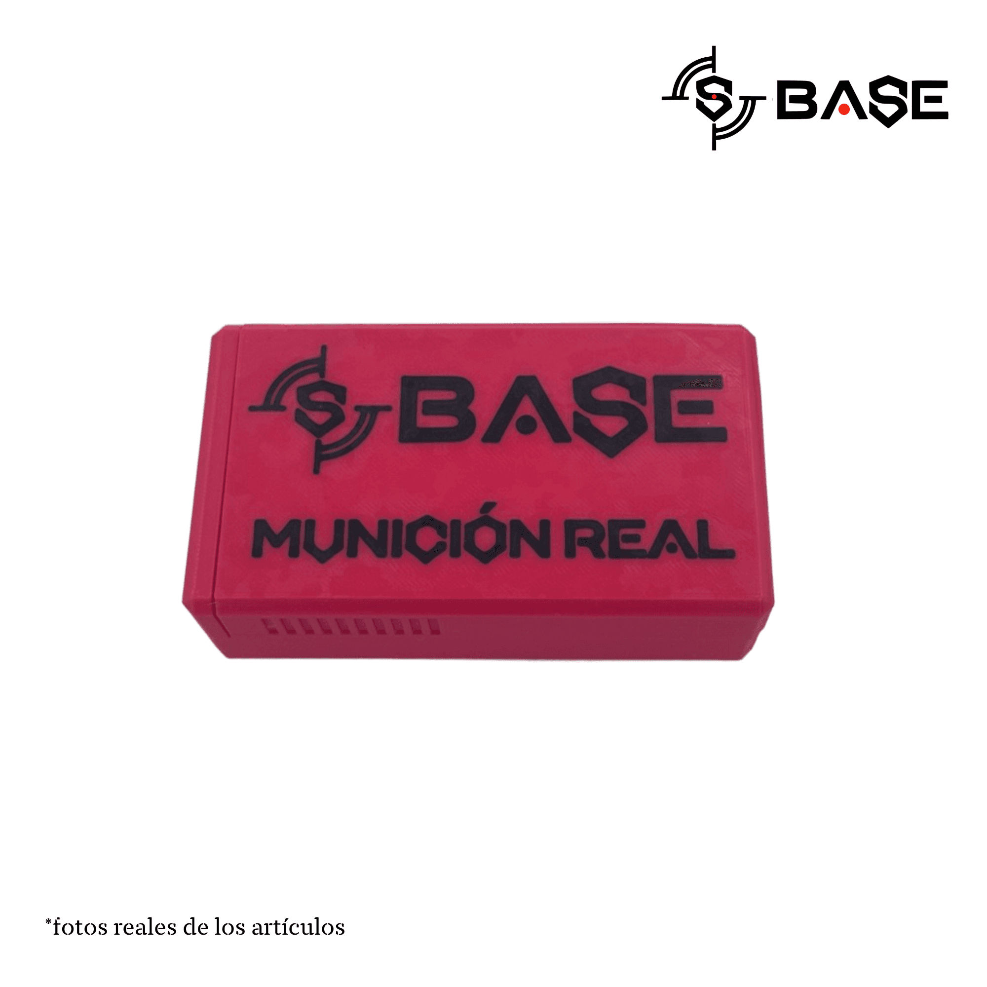 Caja para munición real